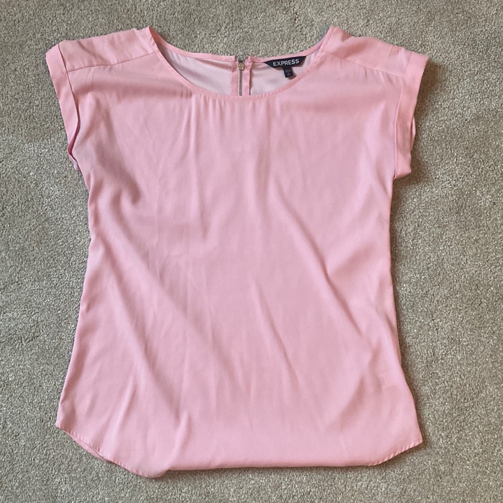 Express business / dress shirt - pink, size small